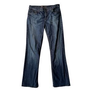 Kut From The Kloth Dark Wash Jeans Size 12 Button Flap Pockets